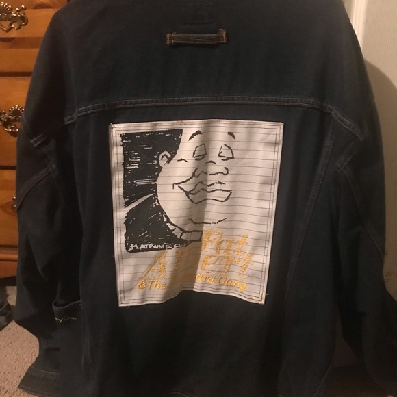 Mens fubu fat Albert long sleeve blue Jean jacket size XL - Picture 6 of 8